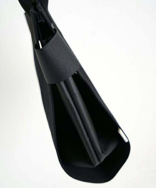 macromauro  マクロマウロ WRAP BAG TOTO CANVAS M(BLACK)