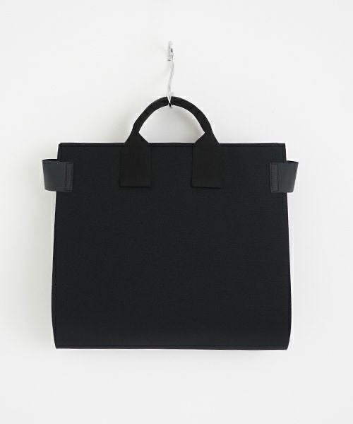 macromauro  マクロマウロ WRAP BAG TOTO CANVAS M(BLACK)