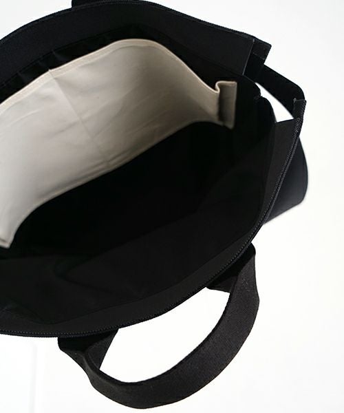 macromauro  マクロマウロ WRAP BAG TOTO CANVAS M(BLACK)