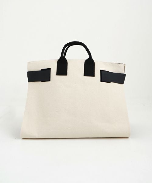 macromauro  マクロマウロ WRAP BAG TOTO CANVAS L(NATURAL)