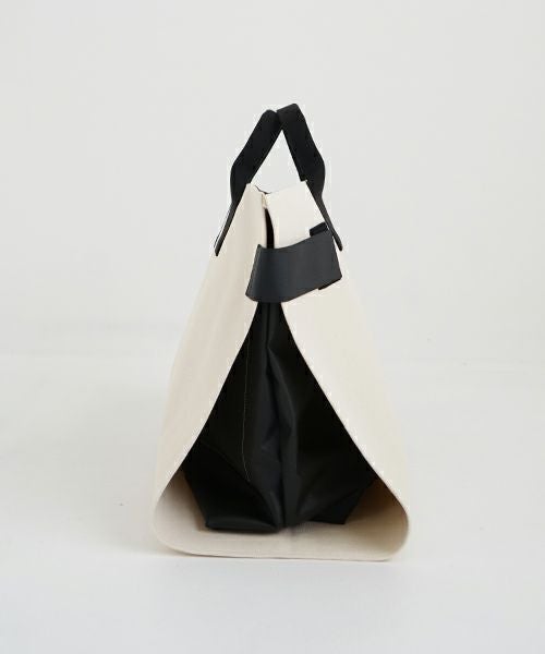 macromauro  マクロマウロ WRAP BAG TOTO CANVAS L(NATURAL)