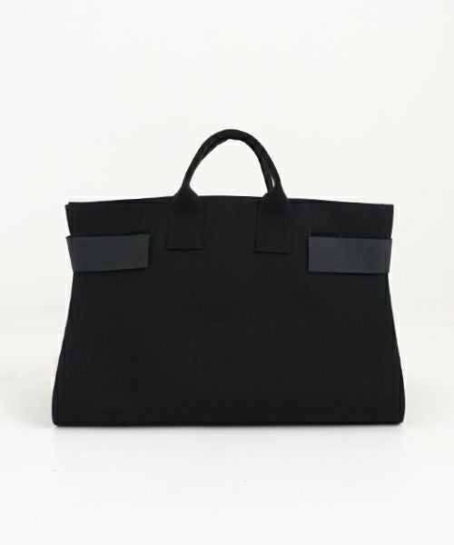 macromauro  マクロマウロ WRAP BAG TOTO CANVAS L(BLACK)
