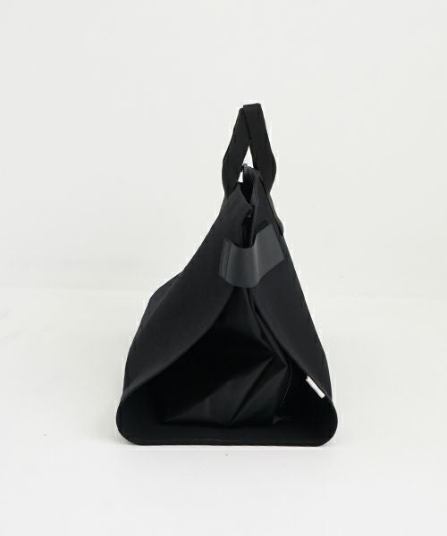 macromauro  マクロマウロ WRAP BAG TOTO CANVAS L(BLACK)