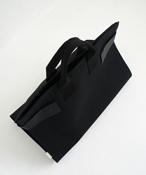 macromauro  マクロマウロ WRAP BAG TOTO CANVAS L(BLACK)