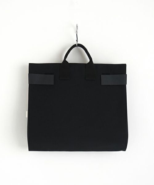 macromauro  マクロマウロ WRAP BAG TOTO CANVAS L(BLACK)