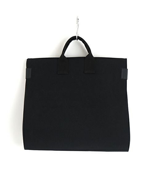 macromauro  マクロマウロ WRAP BAG TOTO CANVAS L(BLACK)