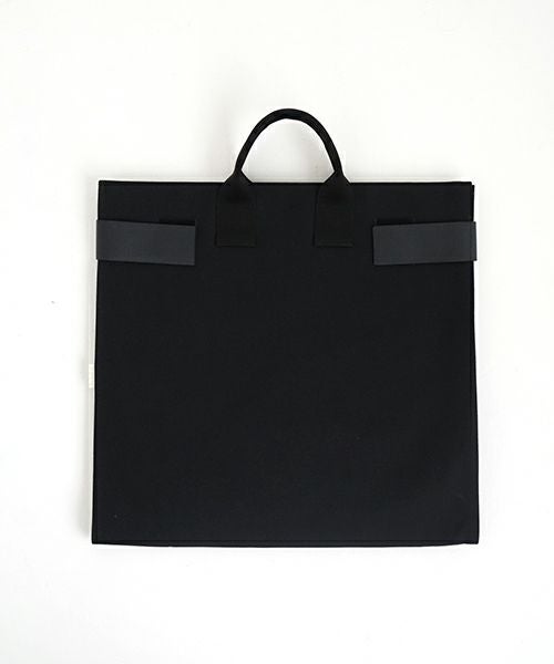 macromauro  マクロマウロ WRAP BAG TOTO CANVAS L(BLACK)