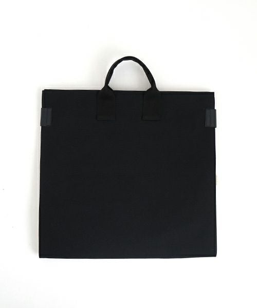 macromauro  マクロマウロ WRAP BAG TOTO CANVAS L(BLACK)