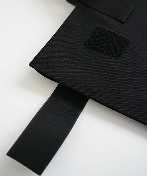 macromauro  マクロマウロ WRAP BAG TOTO CANVAS L(BLACK)