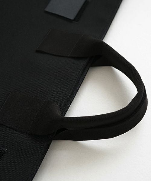 macromauro  マクロマウロ WRAP BAG TOTO CANVAS L(BLACK)