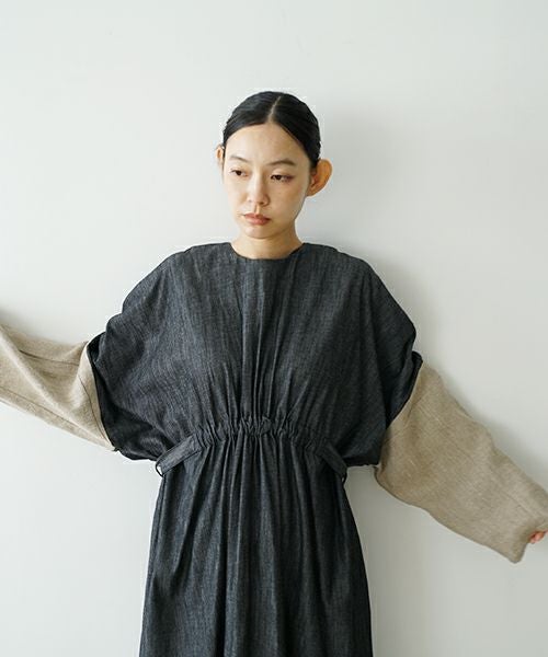 ohta オオタdenim dress(op-32D)