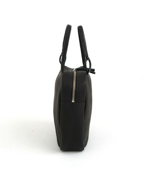 Mochi モチ box bag[ma-pro-26/black] 鹿革 ボックスバッグ