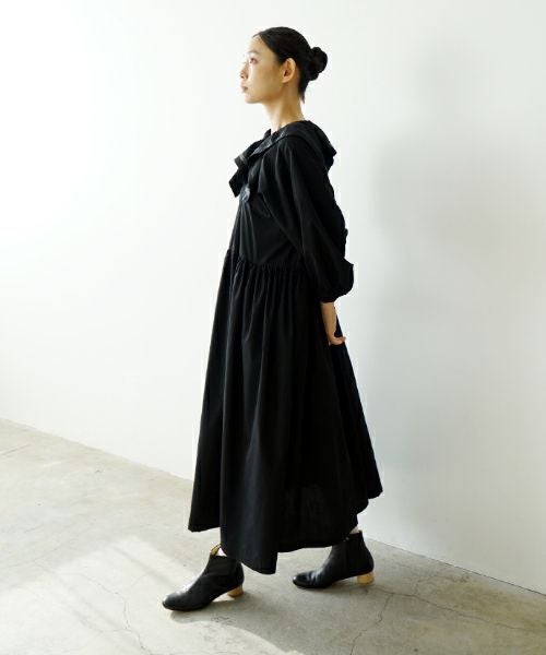 MIYAOミヤオDRESS[MBOP-01/1.黒] フリルブラックドレス