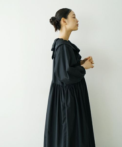 MIYAOミヤオDRESS[MBOP-01/1.黒] フリルブラックドレス