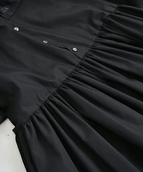 MIYAOミヤオDRESS[MBOP-01/1.黒] フリルブラックドレス