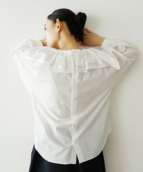 MIYAOミヤオBLOUSE[MBBL-04/2.白]