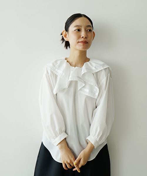 MIYAOミヤオBLOUSE[MBBL-04/2.白]