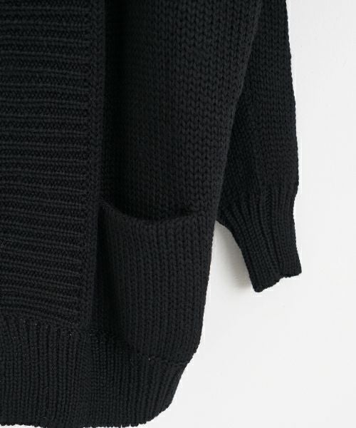 MIYAOミヤオCARDIGAN[MN-N-02/1.黒]