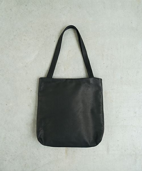 VU PRODUCT ヴウプロダクト 鹿革ショルダートート BLACK｜軽量ディア