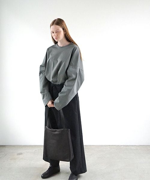 VU PRODUCT ヴウプロダクト shoulder toto [BLACK] vu-product-B16  鹿革ショルダートート