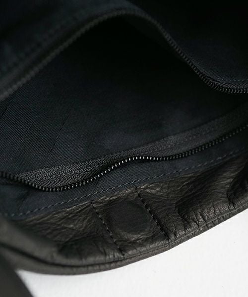 VU PRODUCT ヴウプロダクト shoulder toto [BLACK] vu-product-B16  鹿革ショルダートート