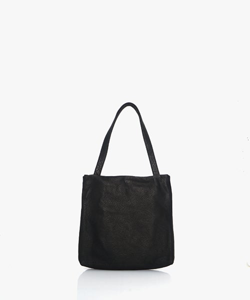 VU PRODUCT ヴウプロダクト 鹿革ショルダートート BLACK｜軽量ディア