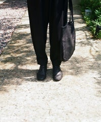 VU PRODUCT ヴウプロダクト shoulder toto [BLACK] vu-product-B16  鹿革ショルダートート