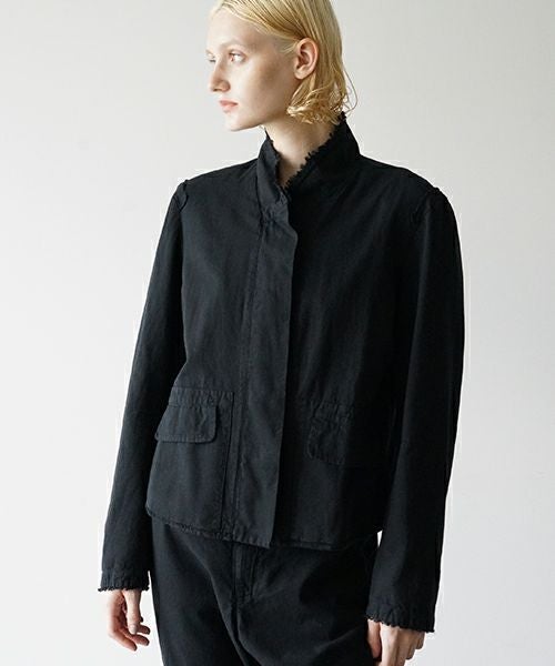 極美品 Kristensen Du Nord テーラードジャケット KristenseN DU NORD クリステンセンドゥノルド Blazer [I-308/10 black