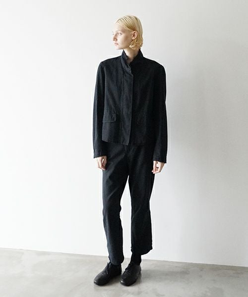 極美品 Kristensen Du Nord テーラードジャケット KristenseN DU NORD クリステンセンドゥノルド Blazer [I-308/10 black