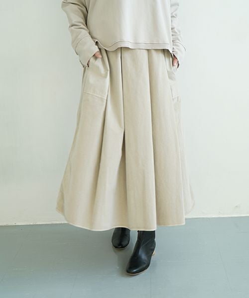 KristenseN DU NORD クリステンセンドゥノルド Skirt [I-324/02 Jute]