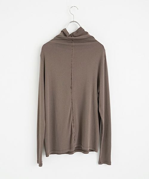 KristenseN DU NORD クリステンセンドゥノルド Turtleneck [I-341/04 Clay]