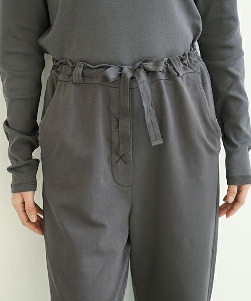 25ss 新品 クリステンセンドゥノルド H-260 コットン リブ トップ 1 KristenseN DU NORD クリステンセンドゥノルド Pants [I-372/09 Graphite]