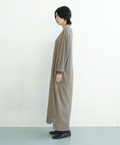 KristenseN DU NORD　カシミヤ　ニット　ワンピース　現行品　M KristenseN DU NORD クリステンセンドゥノルド Dress [I-385/04 Clay]