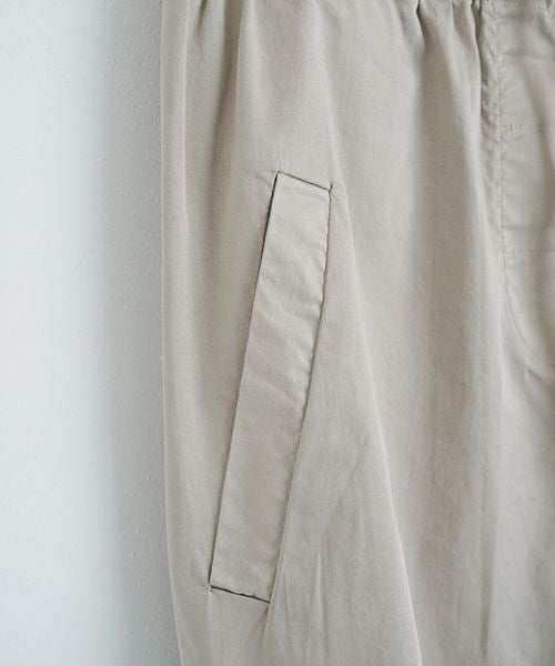 KristenseN DU NORD クリステンセンドゥノルド Casual tapered pants [I-392/950/02 Jute]