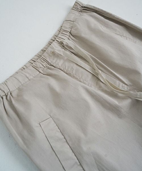 KristenseN DU NORD クリステンセンドゥノルド Casual tapered pants [I-392/950/02 Jute]