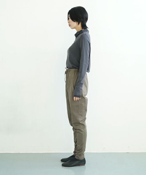 KristenseN DU NORD   クリステンセンドゥノルド Casual tapered pants [I-392/950/04 Clay]
