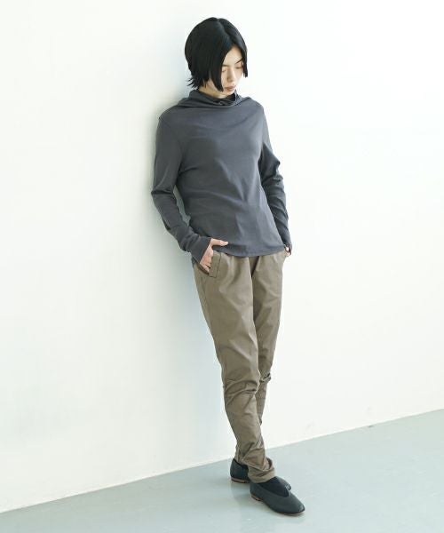 KristenseN DU NORD   クリステンセンドゥノルド Casual tapered pants [I-392/950/04 Clay]