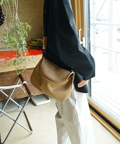 macromauro マクロマウロtonybob mini n [beige]　トニーボブミニ がま口ショルダーバッグ