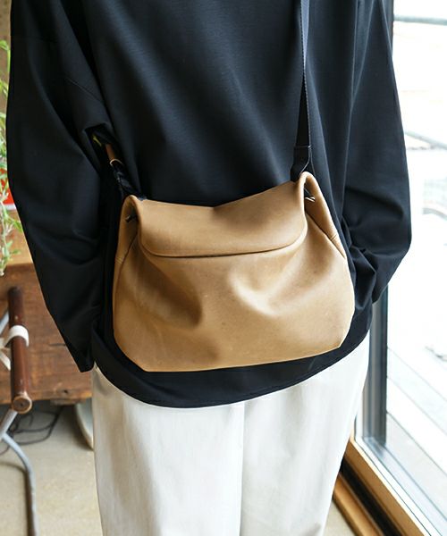 macromauro マクロマウロtonybob mini n [beige]　トニーボブミニ がま口ショルダーバッグ