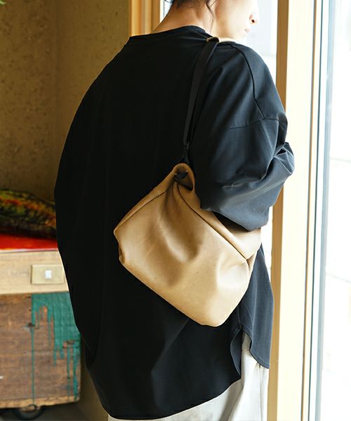 macromauro マクロマウロtonybob mini n [beige]　トニーボブミニ がま口ショルダーバッグ