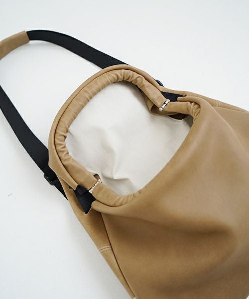 macromauro マクロマウロtonybob mini n [beige]　トニーボブミニ がま口ショルダーバッグ