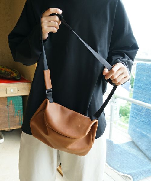 macromauro マクロマウロtonybob mini n [brown]　トニーボブミニ がま口ショルダーバッグ