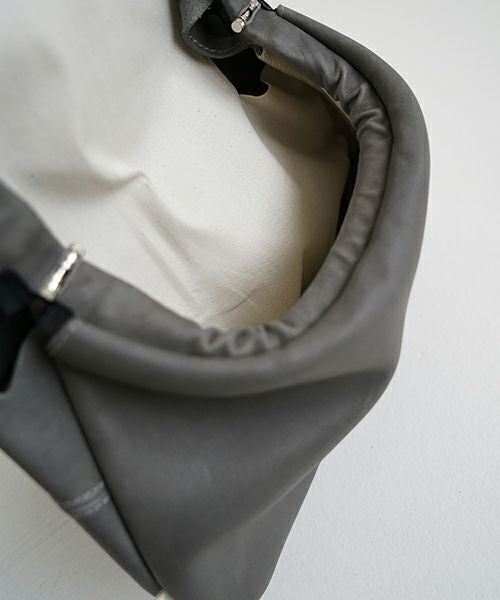 macromauro マクロマウロtonybob mini n [gray]　トニーボブミニ がま口ショルダーバッグ