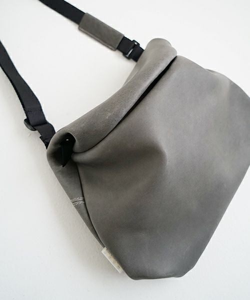 macromauro マクロマウロtonybob mini n [gray]　トニーボブミニ がま口ショルダーバッグ