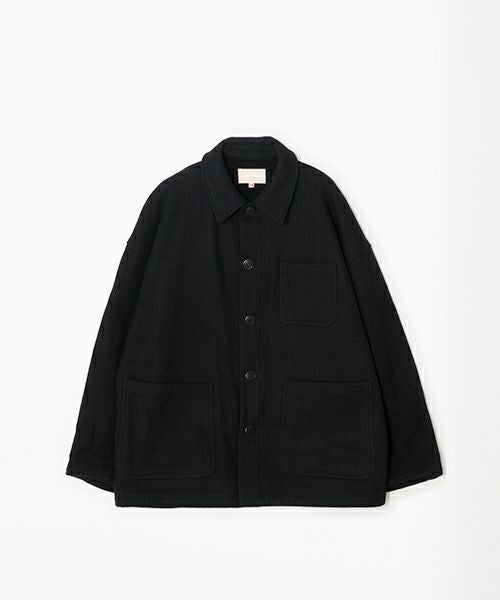 YOKO SAKAMOTO ヨーコサカモト BEACH CLOTH JACKET [BLACK] YS - 24AW - 20