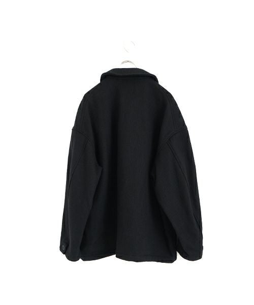 YOKO SAKAMOTOヨーコサカモト BEACH CLOTH JACKET [BLACK] YS - 24AW - 20