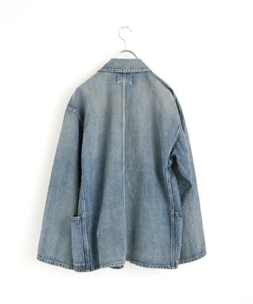 YOKO SAKAMOTO ヨーコサカモト DENIM COVERALL[FADE INDIGO] YS - 24AW