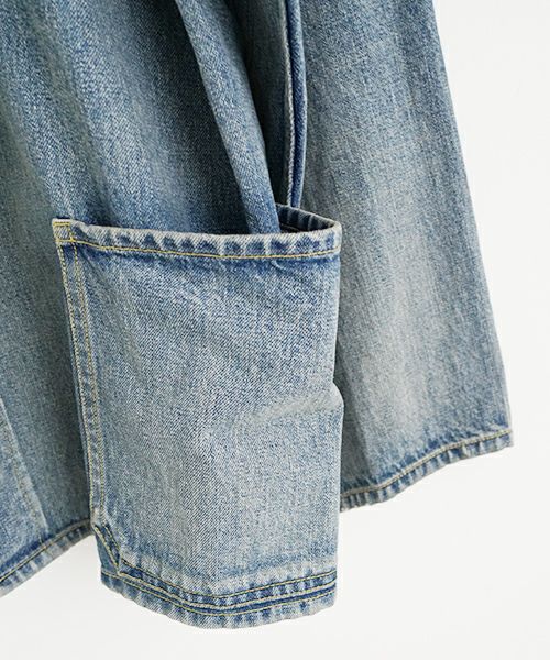 YOKO SAKAMOTOヨーコサカモト DENIM COVERALL[FADE INDIGO] YS - 24AW - 46