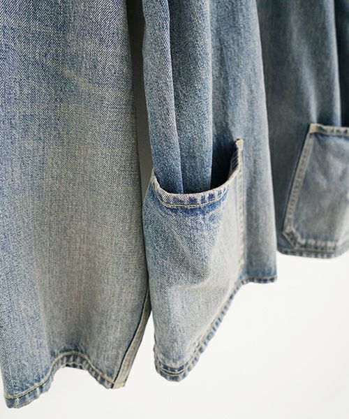 YOKO SAKAMOTO ヨーコサカモト DENIM COVERALL[FADE INDIGO] YS - 24AW