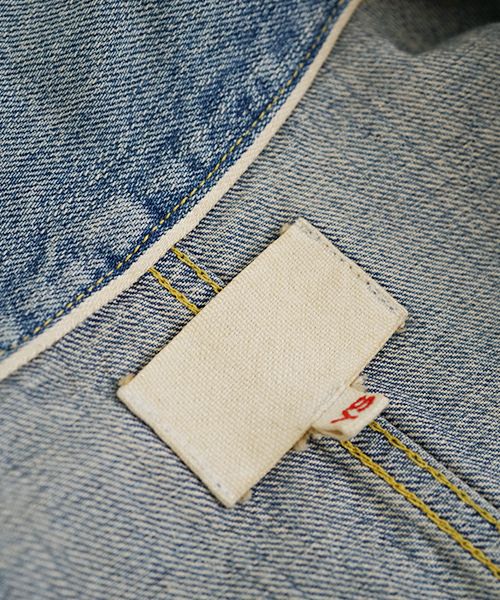 YOKO SAKAMOTO ヨーコサカモト DENIM COVERALL[FADE INDIGO] YS - 24AW